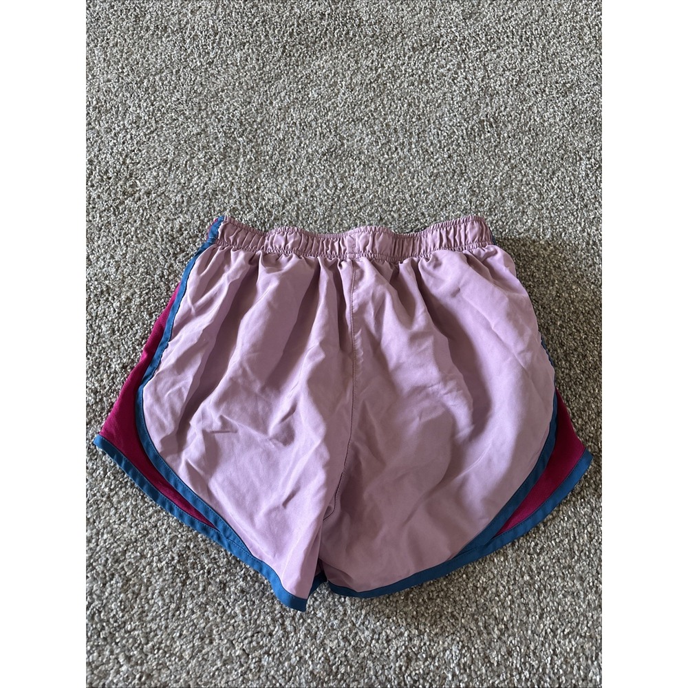 Womens Nike Purple and Pink Dri-Fit Shorts‎ - Picture 4 of 4